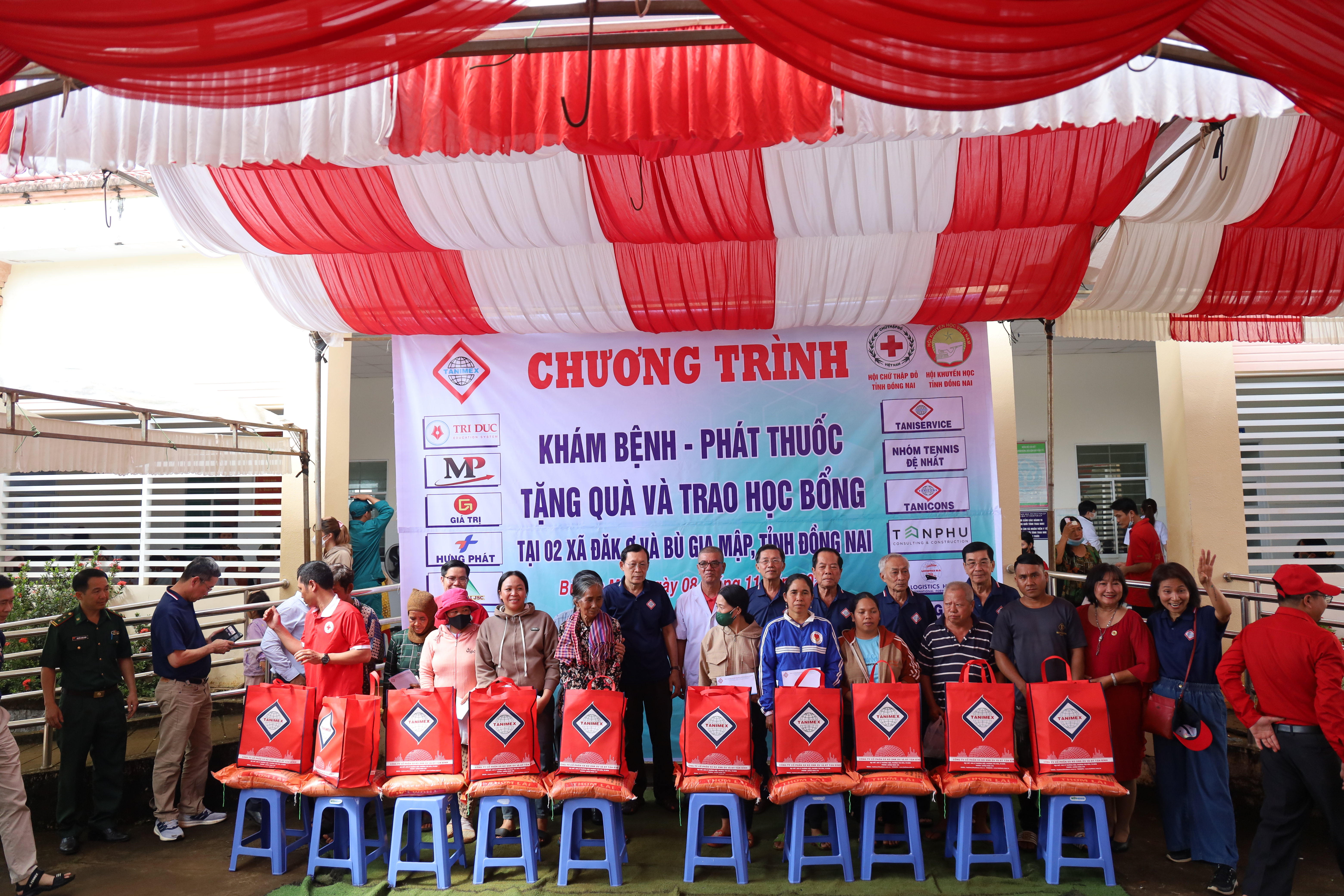 TANIMEX CHUNG SỨC LAN TỎA YÊU THƯƠNG TẠI VÙNG BIÊN GIỚI BÙ GIA MẬP VÀ ĐẮK Ơ TỈNH ĐỒNG NAI